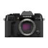 Fujifilm X-T50 Gehäuse schwarz, spiegellose Kamera ohne Objektiv.