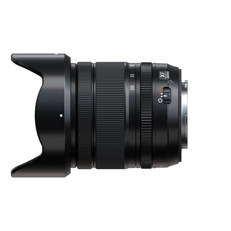 Fujinon XF16-50mm F2.8-4.8 R LM WR Objektiv auf X-Kamera.